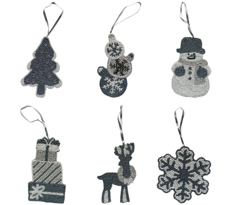 Temp-tations Set of 6 Beaded Ornaments — View 5