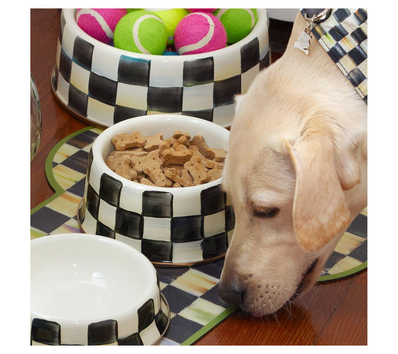 MacKenzie-Childs Check Medium Pet Dish — View 2