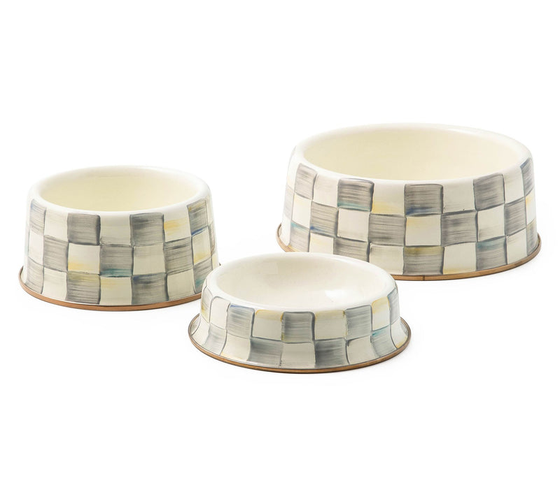 MacKenzie-Childs Check Medium Pet Dish — View 5
