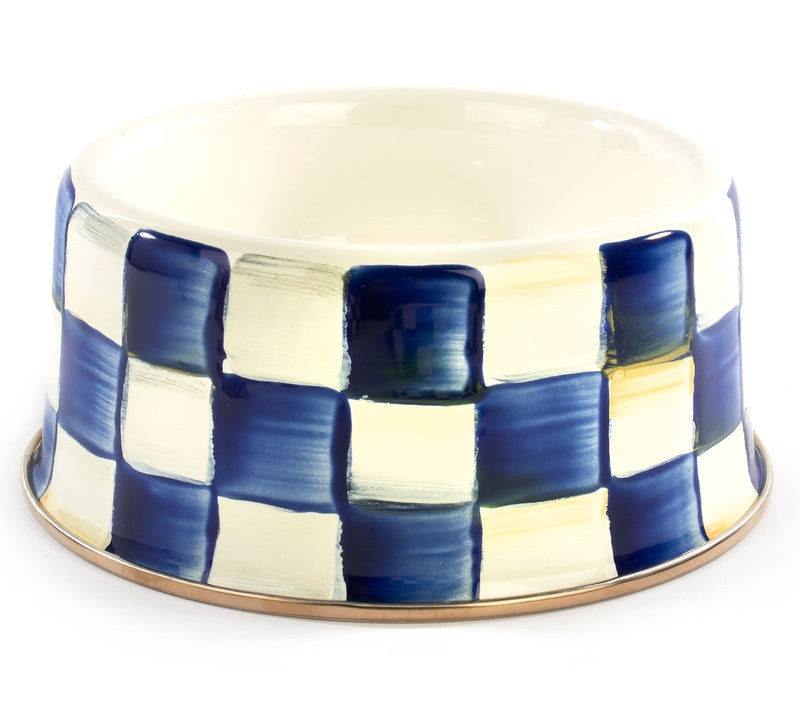 MacKenzie-Childs Check Medium Pet Dish — View 11