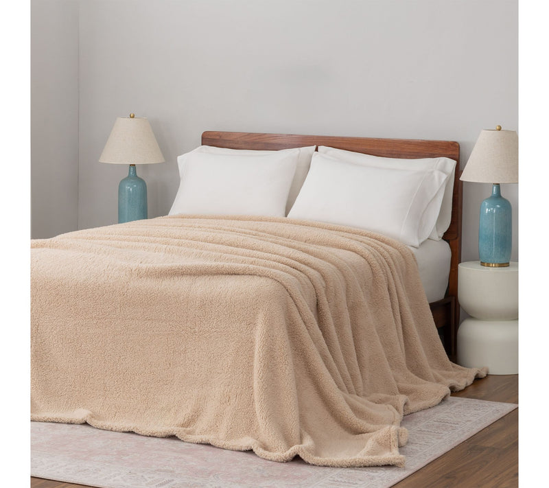 120x120 Oversized Sherpa Blanket by Jill Martin — View 6