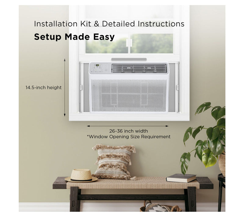 TCL 10,000 BTU Smart Window Air Conditioner with Remote — View 5