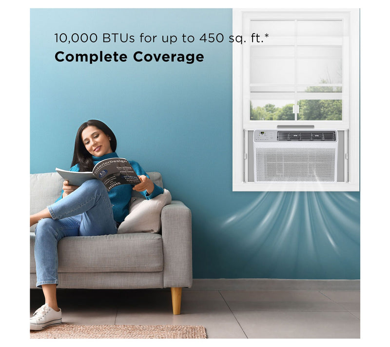 TCL 10,000 BTU Smart Window Air Conditioner with Remote — View 3