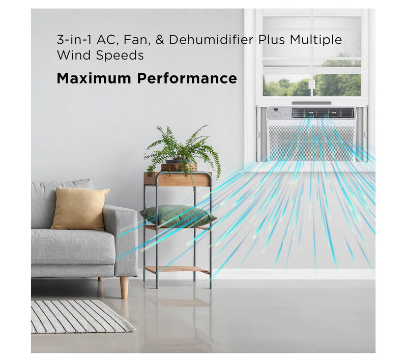 TCL 10,000 BTU Smart Window Air Conditioner with Remote — View 2