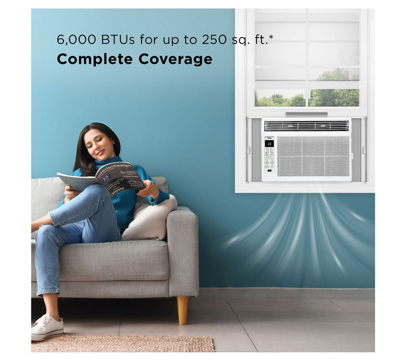 TCL 6,000 BTU Window Air Conditioner with Remote — View 5