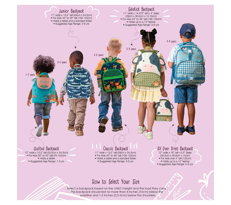 Stephen Joseph Kids Quilted Backpacks — View 5