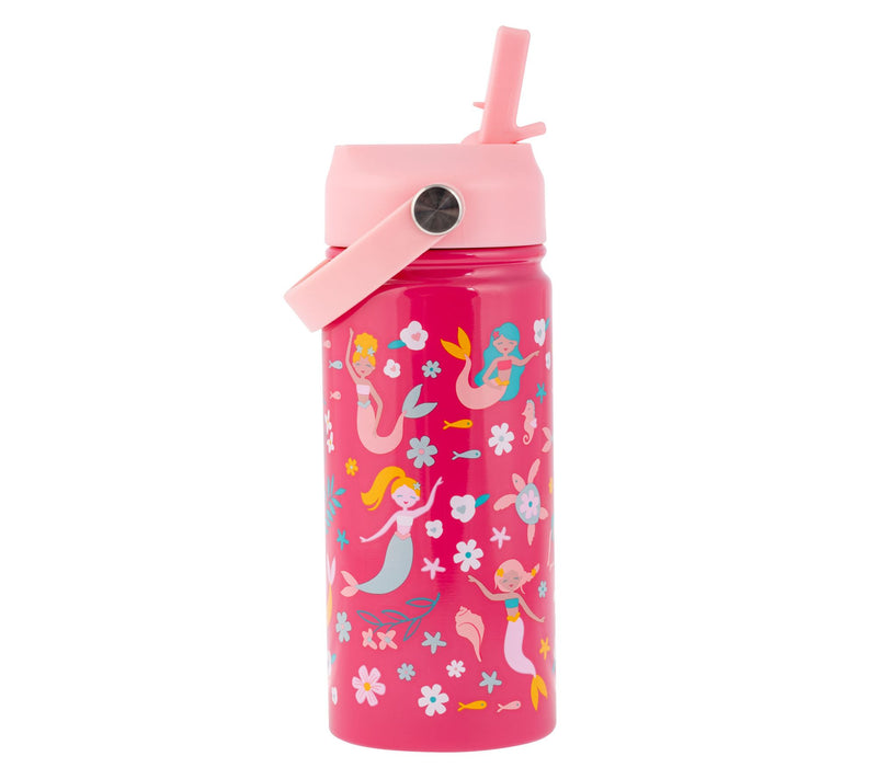 Stephen Joseph Kids Stainless Steel Water Bottle with Handle — View 12