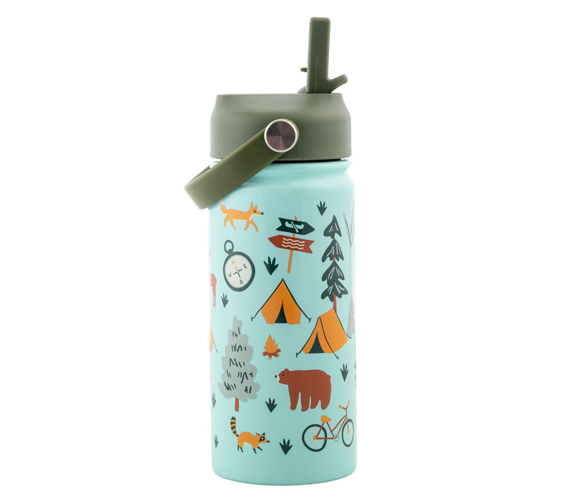 Stephen Joseph Kids Stainless Steel Water Bottle with Handle — View 17