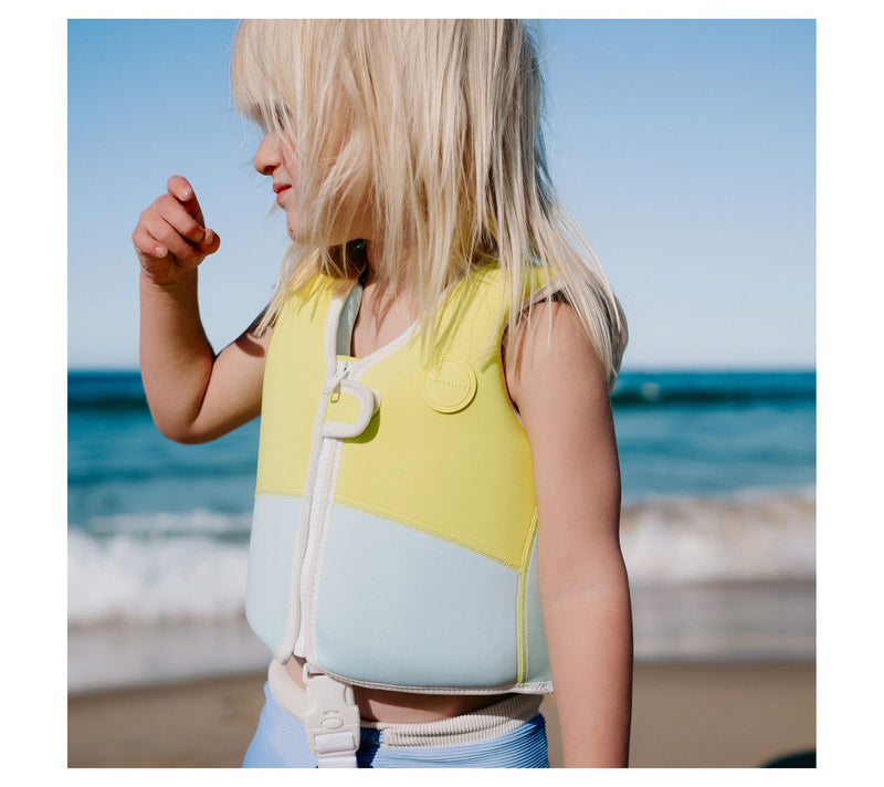 Sunnylife Kids Swim Vest- Salty The Shark — View 7