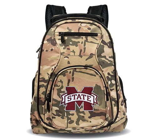 Mojo Licensing NCAA 19" Premium Laptop Camo Backpack — View 10