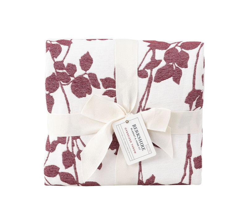 Berkshire 60x70 Floral Vine Micro Chenille Plush Throw — View 11