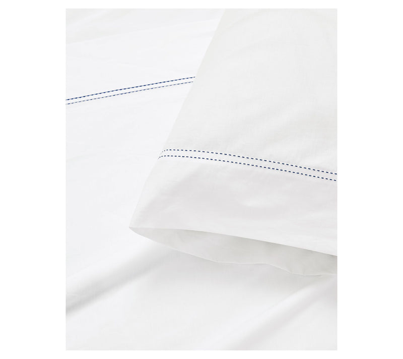 SCOUT Pick Stitch Cotton Percale Queen Sheet Set — View 3