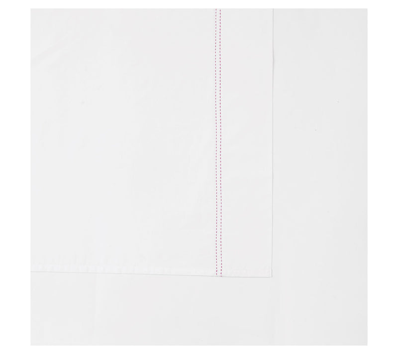 SCOUT Pick Stitch Cotton Percale Split King Sheet Set — View 6