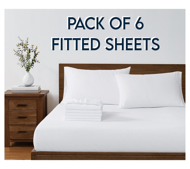 Truly Soft Hospitality 6-Piece Twin Fitted Sheet Set — View 3