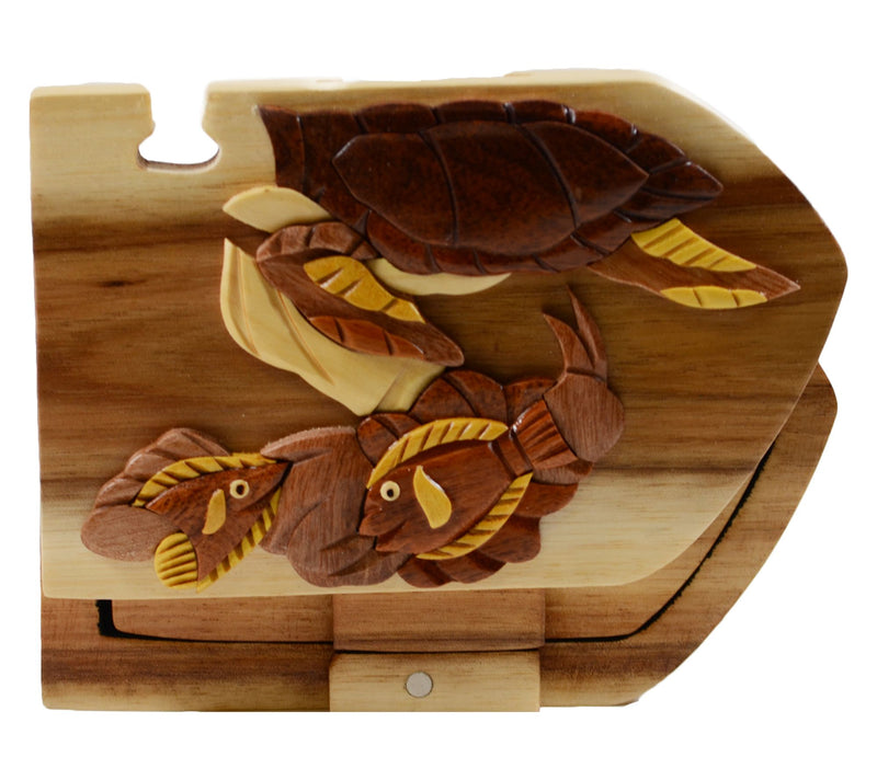 Carver Dan's Turtle & Reef Puzzle Box — View 3
