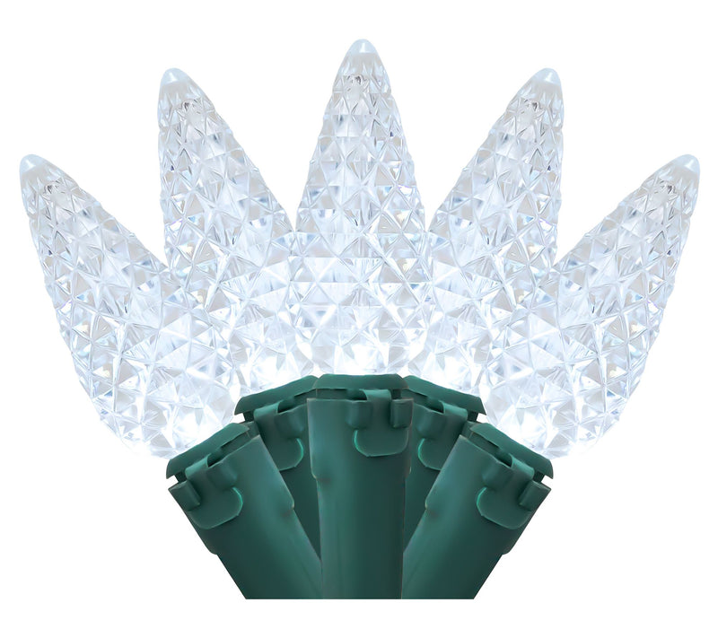 Northlight 200ct LED Faceted C6 Christmas Lights 66.25' — View 6
