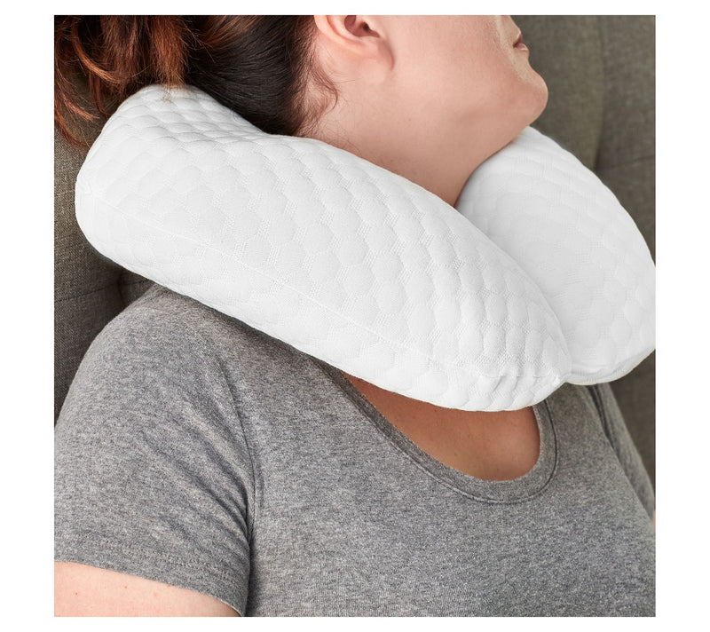 Bodipedic Memory Foam Knee Pillow and U-Neck Travel Pillow — View 7