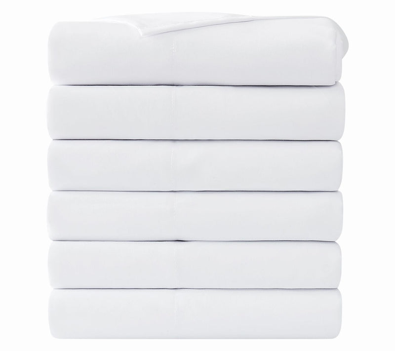 Truly Soft Hospitality 6-Piece Full Flat SheetSet — View 2