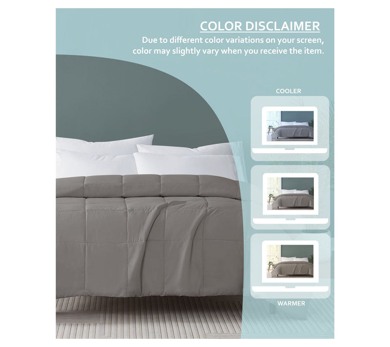 Truly Soft Everyday Solid Full/Queen Down Alternative Blanket — View 5
