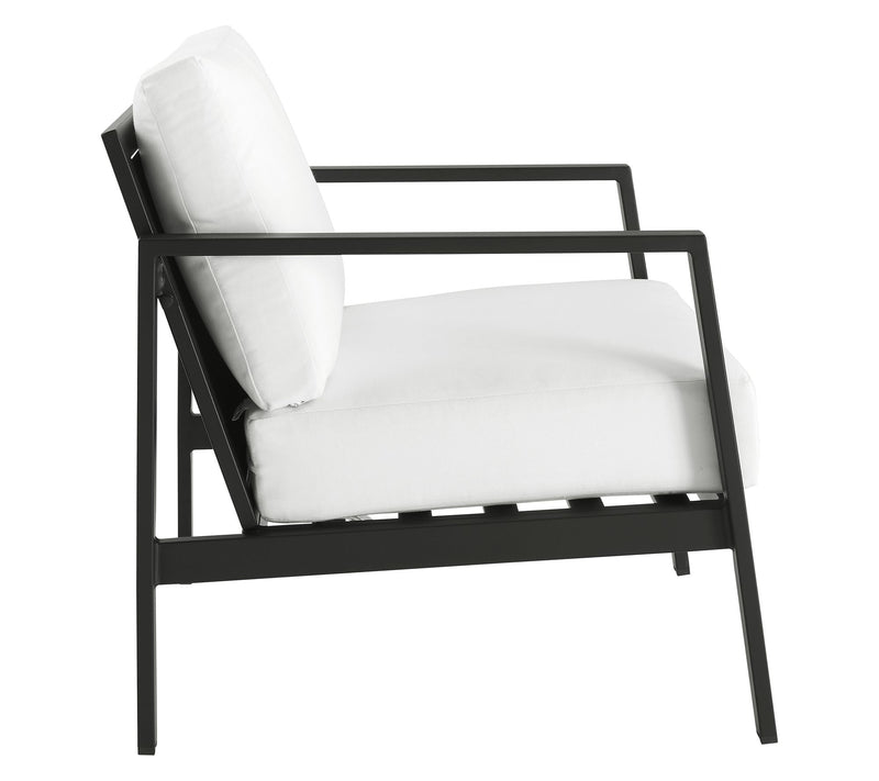 Linon Home Holland Aluminum 3-Peice Outdoor Set — View 4