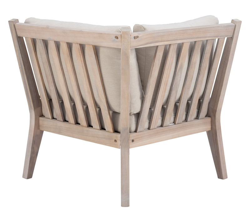 Linon Home Teagon Bge Nat Corner Chair — View 5