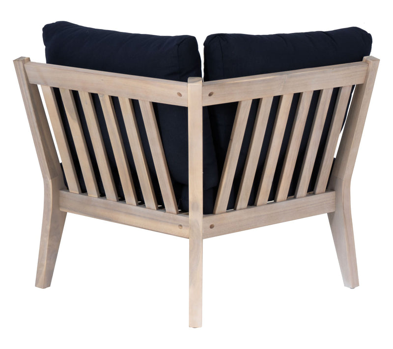 Linon Home Teagon Nat Corner Chair — View 5