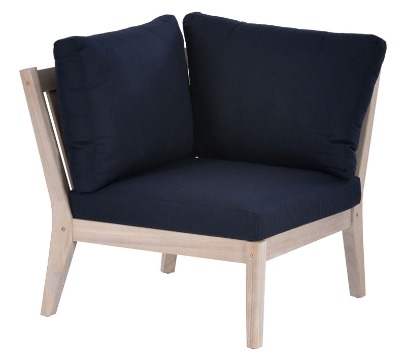 Linon Home Teagon Nat Corner Chair — View 2