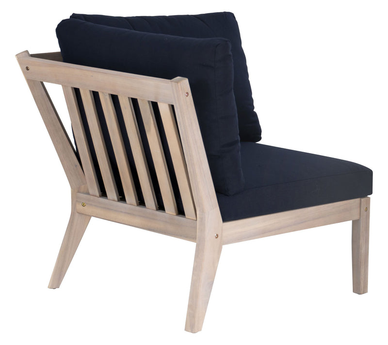 Linon Home Teagon Nat Corner Chair — View 4