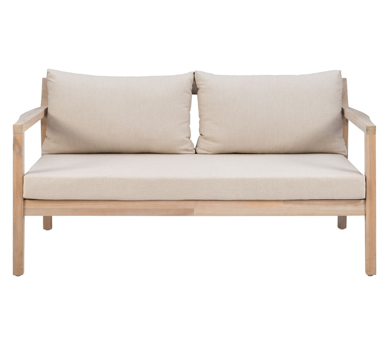 Linon Home Teagon Bge Nat 2-Seater Sofa — View 3