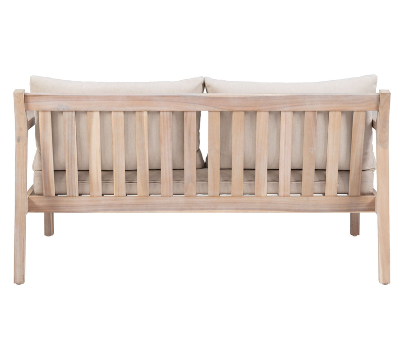 Linon Home Teagon Bge Nat 2-Seater Sofa — View 5