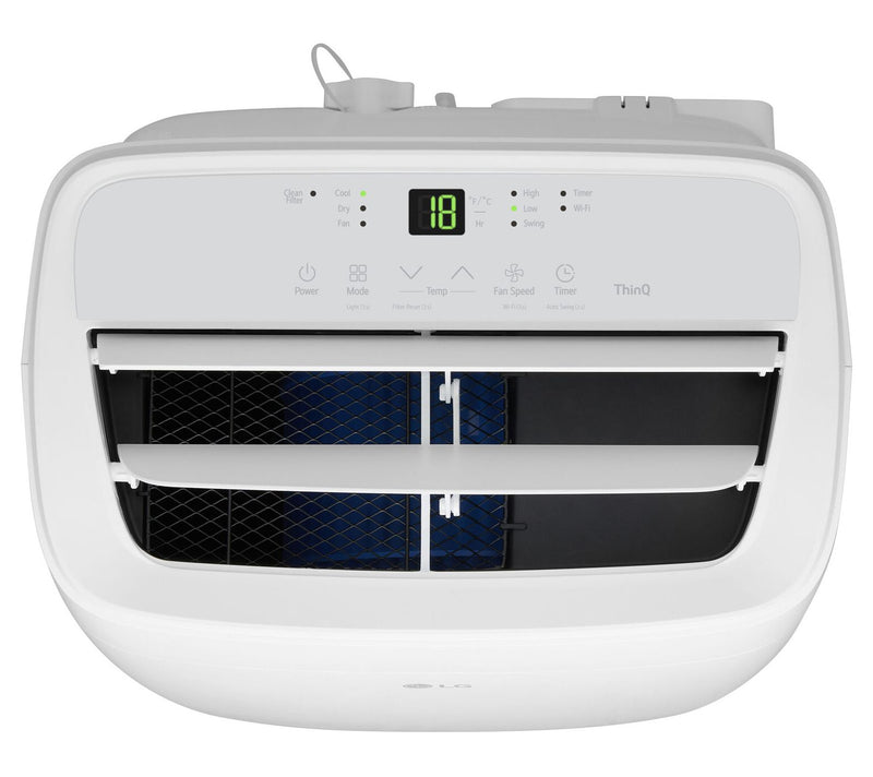 LG 7,300 BTU (D OE) 115-Volt Sm art Portable Ai r Conditioner — View 6