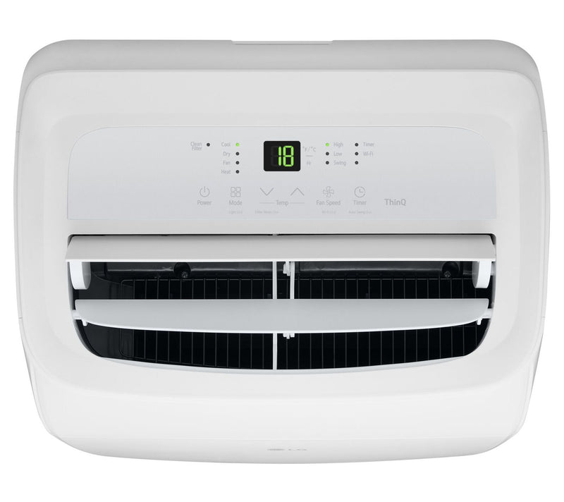 LG 12,000 BTU (DOE) 115-Volt Portable AirConditioner with Heat — View 5