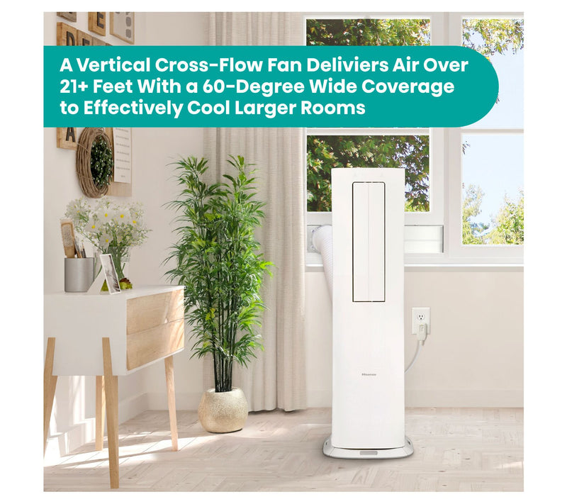 Hisense 8000 BTU 115V 350 Sq.Ft. Portable Air Cditoner — View 7