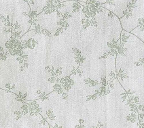 Laura Ashley Fiona White-Green Queen Sheet Set — View 7