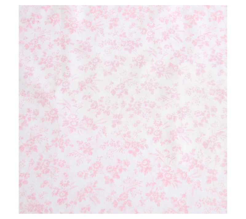 Laura Ashley Floral Toile Pink Twin Sheet Set — View 4