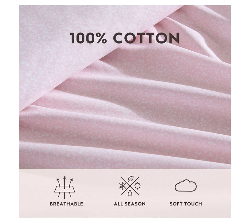 Laura Ashley Victorian Scroll Pink Queen Sheetet — View 5