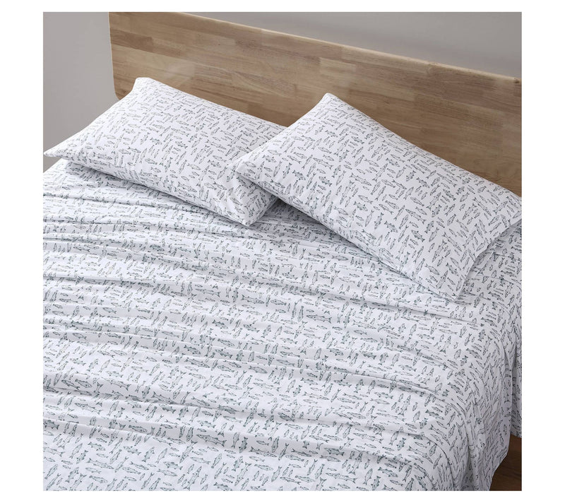 Eddie Bauer Albright Green Queen Sheet Set — View 2