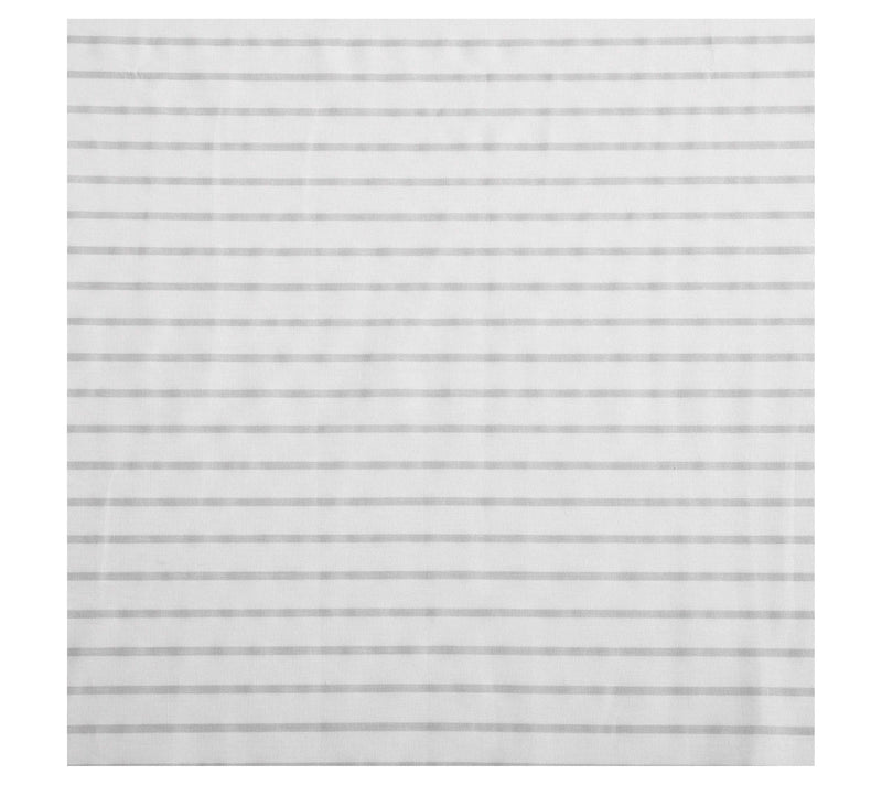 Eddie Bauer Arden Stripe Grey-White Twin Sheetet — View 5