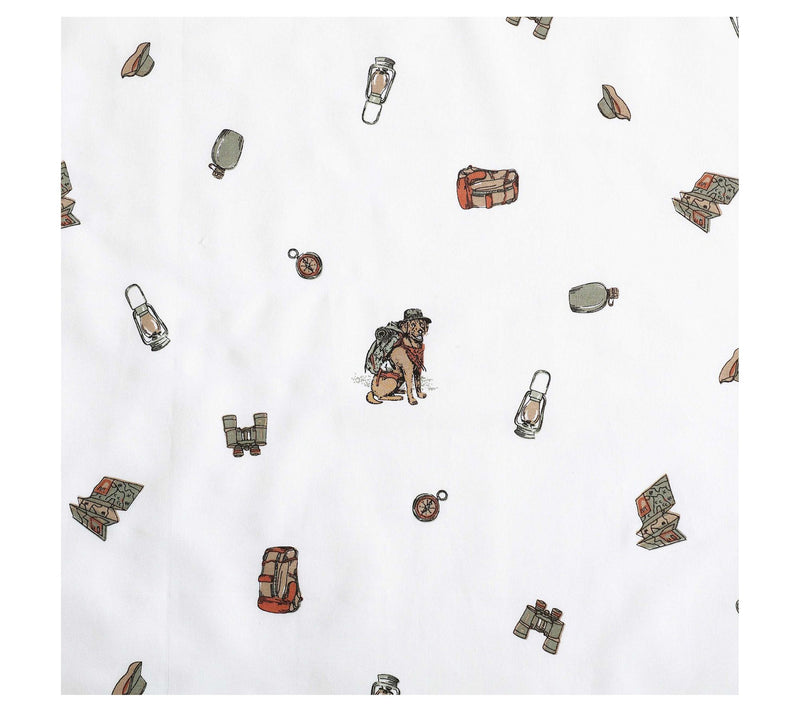 Eddie Bauer Buddy Camping White Queen Sheet Set — View 5