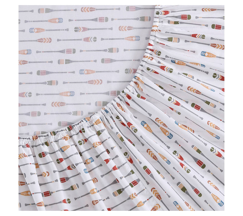 Eddie Bauer Canoe Lake Paddle Queen Sheet Set — View 3