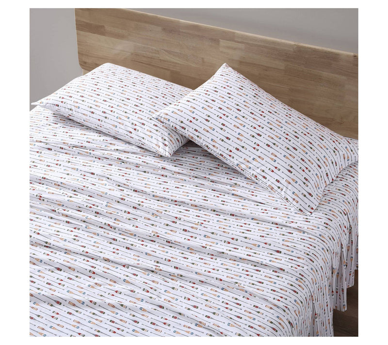 Eddie Bauer Canoe Lake Paddle Queen Sheet Set — View 2
