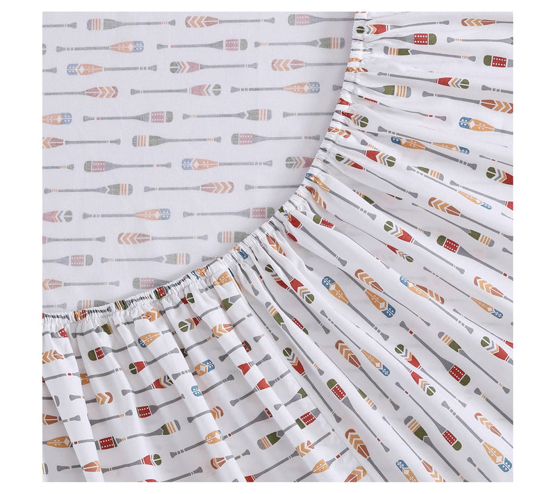 Eddie Bauer Canoe Lake Paddle Twin Sheet Set — View 3