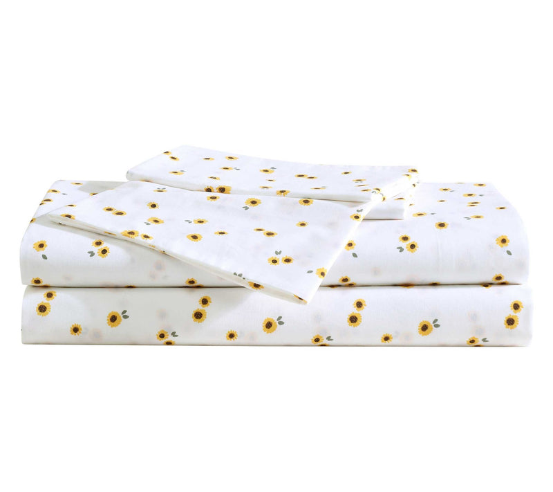 Eddie Bauer Sunflower Twin Sheet Set — Main view