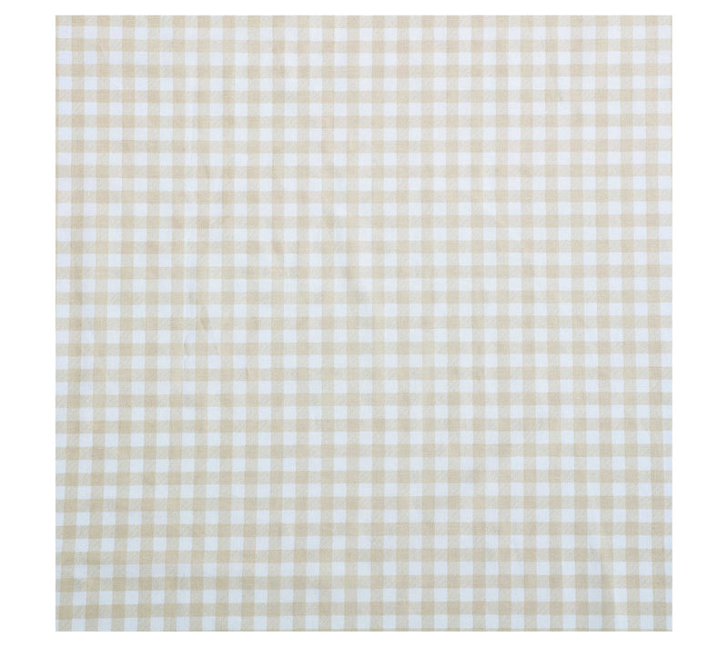 Eddie Bauer Little Gingham White-Beige Full Sheet Set — View 5