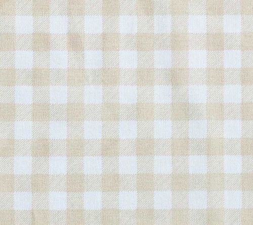 Eddie Bauer Little Gingham White-Beige Full Sheet Set — View 8