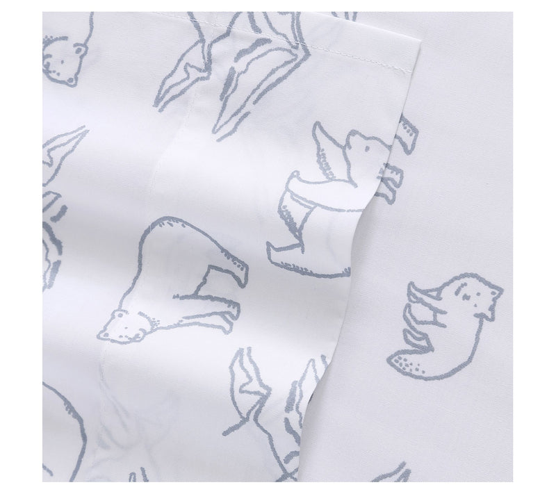 Eddie Bauer Smokey Bear Camp Grey King Sheet Set — View 5