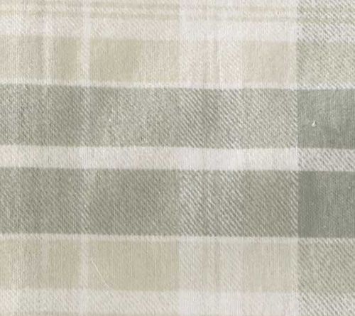 Laura Ashley Mulholland Plaid Green Flannel Queen Sheet Set — View 8