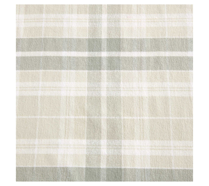 Laura Ashley Mulholland Plaid Green Flannel Twin Sheet Set — View 5