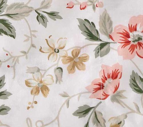 Laura Ashley Meadow Floral Gold Cotton Percaleull Sheet Set — View 8