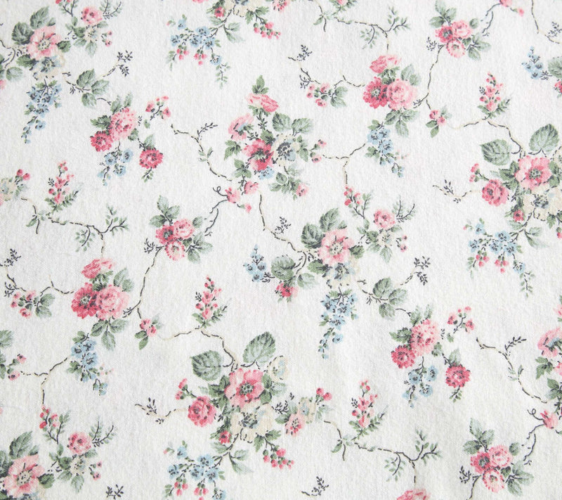 Laura Ashley Le Fleur Pink Cotton Flannel Kingheet Set — View 5